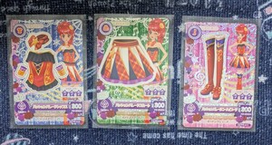 アイカツ! パッションパレード コーデ 紅林珠璃 スクールドレス コーデ セット 2015 PZ- 15 16 17