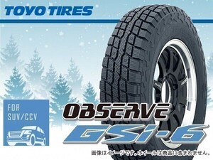 TOYO トーヨー OBSERVE オブザーブ GSi-6 スタッドレス 265/65R17 ※4本送料込み総額 77,520円