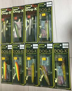 メガバス★ドッグX　DOG-X　ウォーキング★新品10個セット★送料無料★即決