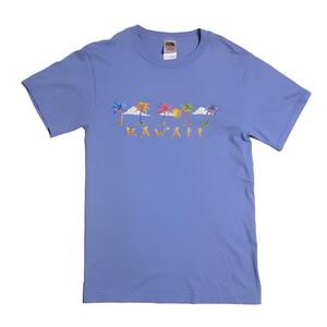 FRUIT OF THE LOOM プリントTシャツ HAWAII ハワイ ティーシャツ Sサイズ アメリカ輸入古着 USED ユーズド tee tシャツ #n-36