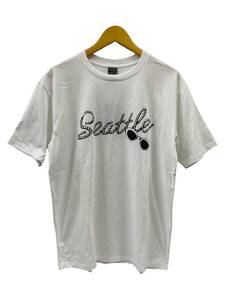 タグ付き NUMBER (N)INE (ナンバーナイン) Seattle シアトル Tシャツ S23NT011 4 ホワイト メンズ/078