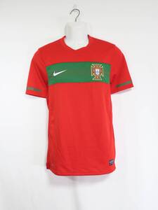 ポルトガル 代表 10-11 ホーム ユニフォーム S ナイキ NIKE Portugal サッカー シャツ