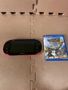 1円　SONY PSVITA PCH-2000 PlayStation モンスターハンター フロンティアG 動作未確認　現状品