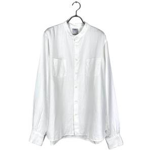 VISVIM(ビズビム) visvim ARCHIVES GEKKO STAND COLLAR SHIRT L/S 16SS (white)