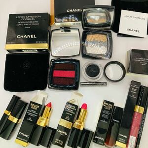 CHANEL シャネル まとめ 口紅グロス7本、アイシャドウ/ココ ル ベゼ 54、アリュール 91、ラック　74、レーヴル サンティヤント 、廃版あ