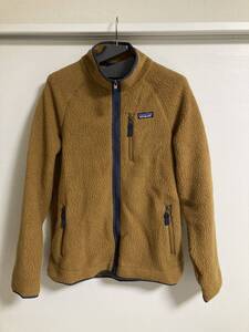 美品　FA21 パタゴニア メンズ・レトロ・パイル・ジャケット　Lサイズ　茶　フリース Patagonia Retro Pile Jacket