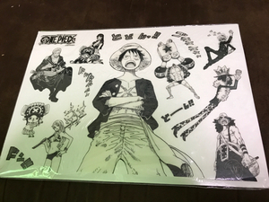 新品 ジャンプフェスタ 2015 限定 ONE PIECE ワンピース ウォールステッカー 尾田栄一郎 漫画 コミック