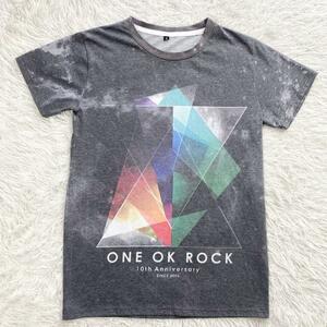 ONE OK ROCK ワンオクロック 10周年 ライブ Tシャツ [M] バンドTシャツ グレー