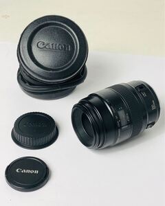 美品 CANON EF 100mm F2.8 MACRO キャノン AFレンズ カメラレンズ 動作確認済み ⑤ 