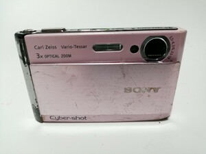 動作確認済み SONY ソニー Cyber-shot サイバーショット DSC-T70 ピンク コンパクトデジタルカメラ 3083291