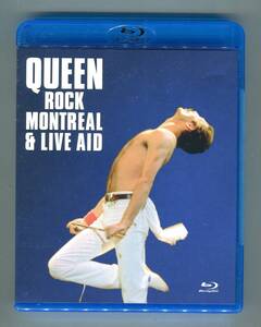 QUEEN クイーン - 伝説の証 ロック・モントリオール1981&ライヴ・エイド1985 (Blu-ray Disc) ROCK MONTREAL + LIVE AID 帯付 日本盤