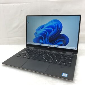 タッチパネル搭載 Windows11 Pro DELL XPS 13 9365 P71G Core i5-8200Y メモリ8GB NVMeM.2 SSD256GB 13.3インチ T014706