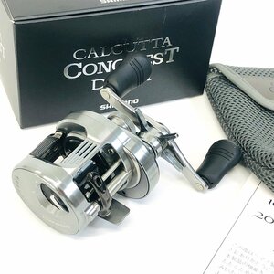 K シマノ 20 カルカッタコンクエスト DC 101 レフト ベイトリール 左巻き 04084 | SHIMANO Made in Japan 日本製 Bass Fising バス釣り