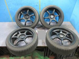 ＡＤＶＡＮ　Ｒａｃｉｎｇ　アドバンレーシング　ＲＧ－Ｄ　１７インチ　４穴　７Ｊ　ＰＣＤ１００　４２　 中古　流用