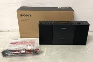 ★☆未使用 SONY ソニー パーソナルオーディオシステム ZS-E30 取説冊子 箱 コード CDラジオ オーディオ機器☆★