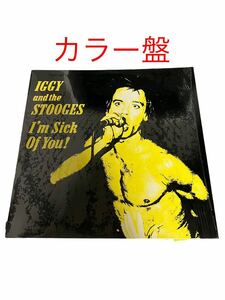 【シュリンク残有】LP IGGY &THE STOOGES I’M SICK OF YOU IGGY POP THE STOOGES