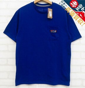 8T2519【クリックポスト対応】未使用品 patagonia Boardshort Label pocket Responsibili-Tee 38510 パタゴニア 半袖Tシャツ