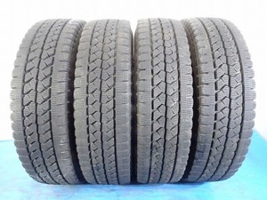 ブリヂストン BLIZZAK W979 205/85R16 117/115L LT★8分山 2021年製 4本価格 スタッドレス【福島発 送料無料】FUK-D12509★冬