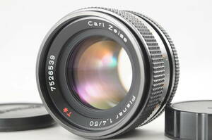 ★超極上美品★ CONTAX コンタックス Carl Zeiss Planar 50mm F1.4 MMJ T*★清潔感溢れる美しい外観!極上の光学系!動作確認済み! #411