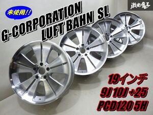 ●【未使用! 展示品!】 Gコーポレーション ルフトバーン SL 19インチ 9J 10J +25 PCD120 5H BMW E34 E39 E60 E61 F10 F11 5シリーズ 棚K-8