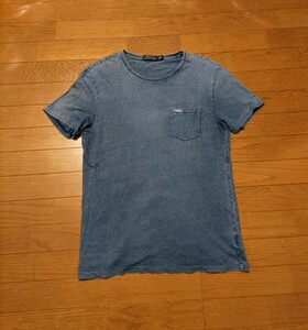 POLO ラルフローレン　デニム風Tシャツ　ブルー　28062400000550