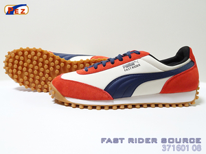 ■PUMA■ファストライダー SOURCE(24cm)■WHT/RED/NVY■371601 08