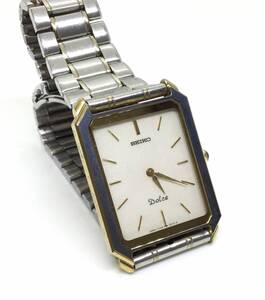 【120円】 SEIKO セイコー 腕時計 7740-5010 DOLCE ドルチェ 不動品