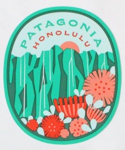 初期モデル パタゴニア ステッカー ホノルル ハワイ スペシャル PATAGONIA HONOLULU HAWAII シール SP アメリカ USA 店舗 海外 限定 新品