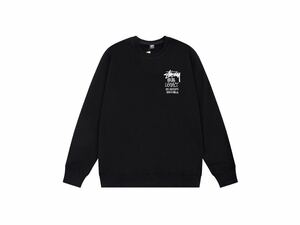 【人気デザイン】 ステューシー stussy 長袖 スウェットシャツ 男女兼用 長袖 パーカー