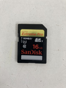 SanDisk　Extreme Pro　SDHCカード　16GB 使用品　即決可能です