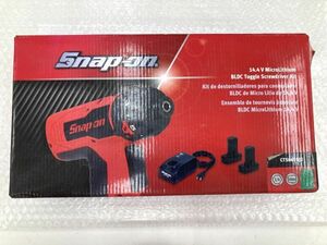 16【KD06】◆ジャンク◆ Snap-on スナップオン CTS861 グリーン 充電式 コードレスドライバ ドライバー