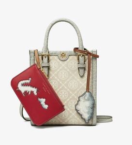 【新品】トリーバーチ TORY BURCH T MONOGRAM CLOUD MINI TOTE