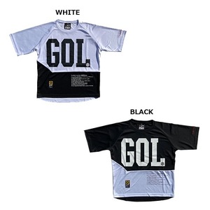 gol (ゴル) ルーズシルエット プラクティス シャツ (L) BLACK G142-570 | futsal soccer フットサル サッカー ブラック プラシャツ