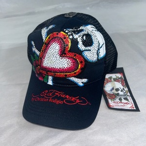 Ed Hardy エドハーディー メッシュキャップ ネイビー