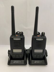 ■1円スタート■中古■送料無料■2台セット■ケンウッド TPZ-D503 デジタルトランシーバー簡易無線機5W [登録局][廃局済]