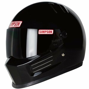 BANDIT Pro SIMPSON 【復刻】 シンプソン フルフェイス バイク用 ヘルメット　ブラック 60cm