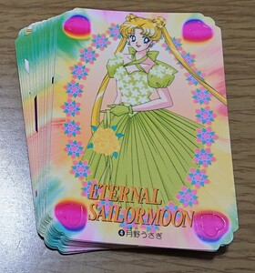 美少女戦士セーラームーン セーラースターズ バンダイ プチフレームコレクション ノーマル カード ノーマルコンプ 18種類 箱出し 美品