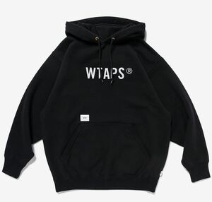 wtaps ダブルタップス 24ss SIGN HOODY COTTON TSSC スウェットパーカー BK 04 XL 未使用