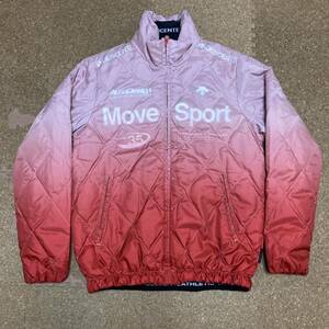 デサント DESCENTE ダウンジャケット スキー スノボ スノーボード ゴルフMサイズ メンズ ピンク ジャケット スポーツ MOVE SPORT DOWN