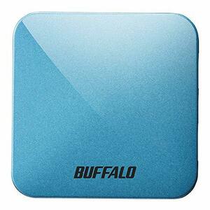 BUFFALO 無線LAN親機 11ac/n/a/g/b 433/150Mbps トラベルルーター ターコイズブルー WMR-43