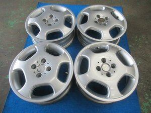 Verger 15インチ アルミホイール 15X5J +45 PCD100 4H 4穴 中古