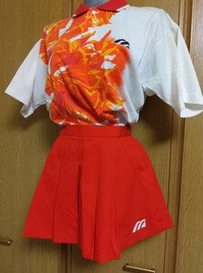 mizuno 女子テニス部 公式 ユニフォーム 上下セット スコートセット テニスウェア