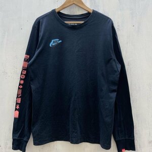 ナイキ CW0391-010 HBR World Wide L/S Tee ワールドライブ ロンT Tシャツ Tシャツ XL 黒 / ブラック