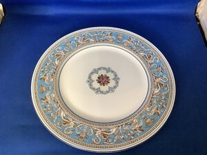 ○●○WEDGWOOD　ウェッジウッド　フロレンティーン　ターコイズ　プレート　1枚(現状品)○●○