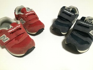 ■ ニューバランス　12.5/13.5cm　ベビーシューズ　2足セット　new balance　スニーカー　★