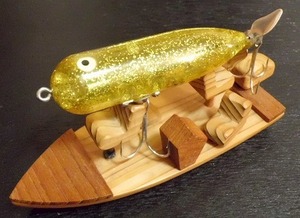 マグナムトーピ－ド　ヘドン(Heddon)　オ－ルド(old Heddon）スケルトンボディ－キンラメ　美品