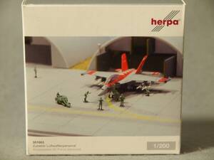 1/200 空軍 地上クルーセット herpa Scenix Series 551663