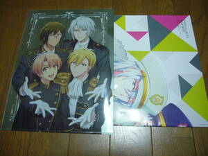 アイドリッシュセブン　クリアファイル・ポスター　アニメージュ2021年10月号付録