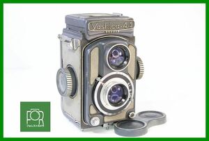 【同梱歓迎】実用■ヤシカ YASHICA-44 80mm F3.5■シャッター全速完動■BBB1048