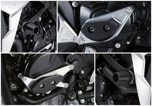 GSX-S750 ABS　レーシングスライダー　4点セット！　スタータータイプ+ジェネレーターAタイプ＋フレームφ６０タイプ　アグラス(AGRAS)